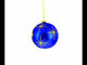 Ethereal Sunset Nativity Scene Blown Glass Ball Christmas Ornament 4 Inches