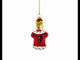 Bull the King Mini Glass Christmas Ornament