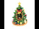 Tabletop Tree Spinning Musical Christmas Figurine