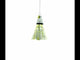 Playful Badminton Shuttlecock Birdie Blown Glass Christmas Ornament