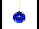 Adorable Girl Hugging Teddy Bear Blown Glass Ball Baby's First Christmas Ornament 4 Inches