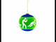 Swimming, Boxing, Biking, Track, Rowing Sports Blown Glass Ball Christmas Ornament 4 Inches