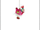 Elegant Hen Blown Glass Christmas Ornament