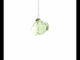 Linked Silver Hearts Blown Glass Christmas Ornament