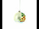 Bunny with the Carrot Glass Ball Ornament 4 Inches