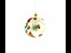 Rottweiler Gifts Blown Glass Ball Christmas Ornaments 4 Inches