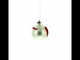 Flag of Switzerland Glass Ball Christmas Ornament 3.25 Inches