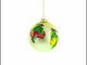 Lemons and Pomegranate on a Branch  - Blown Glass Christmas Ornament