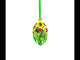 Sunflowers and Berries Glass Egg Ornament 4 Inches