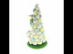 Easter Ascent: Bunnies Climbing Easter Egg Tree Figurine