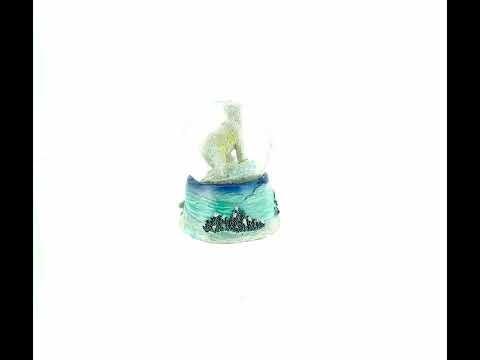 Polar Bears in Serenity Mini Water Snow Globe