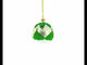 Festive Horse with Dangling Ornaments Glass Ball Christmas Ornament 3.25 Inches