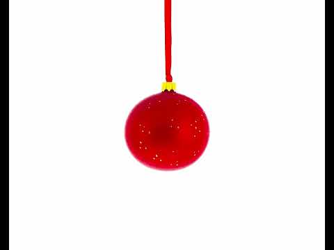 Culinary Artist Chief Handcrafted Glass Ball Christmas Ornament 3.25 Inches