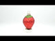 Strawberry Glass Christmas Ornament 3.1 Inches