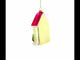 Decorated House Blown Glass Christmas Ornament