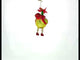 Elegant Hen Adorned with a Hat Glass Christmas Ornament