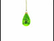 Shiny Avocado Mini Glass Christmas Ornament