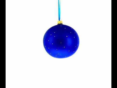 Just Married on the Beach Blown Glass Ball Christmas Ornament 4 Inches