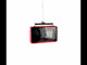 Retro Cassette Player Blown Glass Christmas Ornament