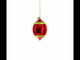 Vintage-Inspired Retro Reflector Glass Christmas Ornament