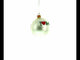 Creative Palette: Art Tools for Artist Blown Glass Ball Christmas Ornament 3.25 Inches