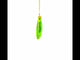 Green Peas Mini Glass Christmas Ornament