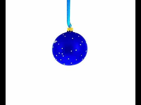 Doctor Blown Glass Ball Christmas Ornament 3.25 Inches