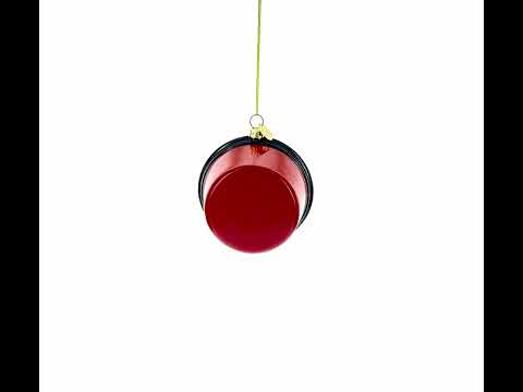 Hummus Blown Glass Christmas Ornament