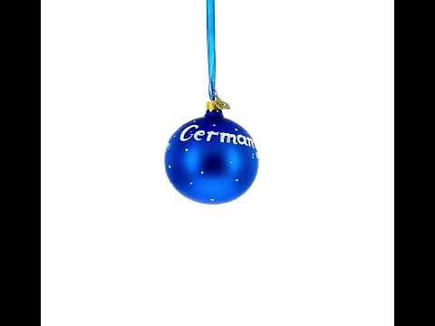 Berlin, Germany Glass Ball Christmas Ornament 3.25 Inches