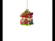 Enchanted Fairy House Nestled in a Woodland Glade - Blown Glass Christmas Ornament