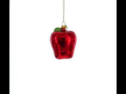 Big Apple Tribute: New York City Glass Christmas Ornament