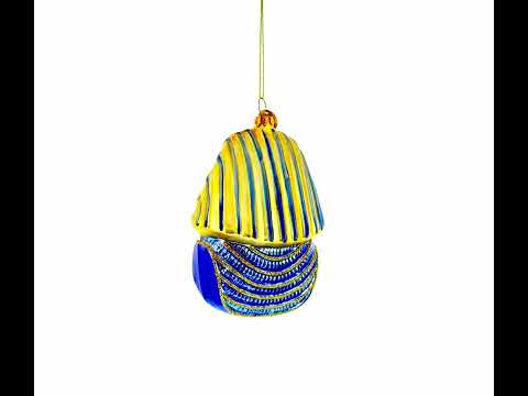 Sphinx of Giza, Egypt Glass Christmas Ornament