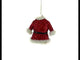 Classic Santa Coat Blown Glass Christmas Ornament