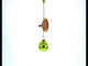 Tennis Racket and Ball Blown Glass Christmas Ornament