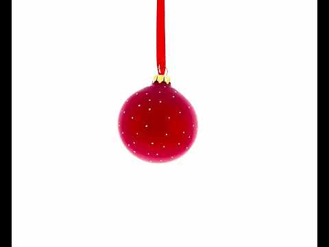 Doctor with Stethoscope Blown Glass Ball Christmas Ornament 3.25 Inches