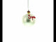 Flag of Spain Blown Glass Ball Christmas Ornament 3.25 Inches