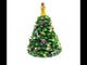 Wind-up Spinning Musical Christmas Tree with Angel Topper