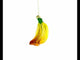 Bananas Blown Glass Christmas Ornament