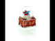 Gingerbread Cottage Snowmen Romance Musical Water Snow Globe