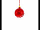 Flower Girl Glass Christmas Ornament 3.25 Inches