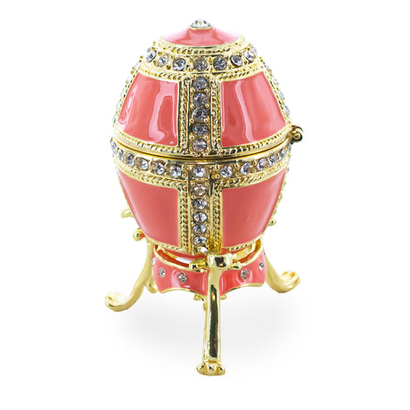 BestPysanky online gift shop sells Faberge replicas Imperial royal collectible Easter egg decorative Russian inspired style jewelry trinket box bejeweled jeweled enameled decoration figurine collection house music box crystal value for sale real