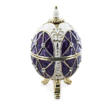 BestPysanky online gift shop sells Faberge replicas Imperial royal collectible Easter egg decorative Russian inspired style jewelry trinket box bejeweled jeweled enameled decoration figurine collection house music box crystal value for sale real