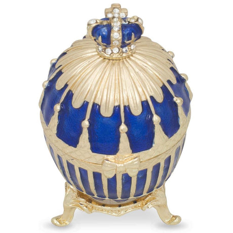 BestPysanky online gift shop sells Faberge replicas Imperial royal collectible Easter egg decorative Russian inspired style jewelry trinket box bejeweled jeweled enameled decoration figurine collection house music box crystal value for sale real