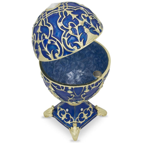 BestPysanky online gift shop sells Faberge replicas Imperial royal collectible Easter egg decorative Russian inspired style jewelry trinket box bejeweled jeweled enameled decoration figurine collection house music box crystal value for sale real