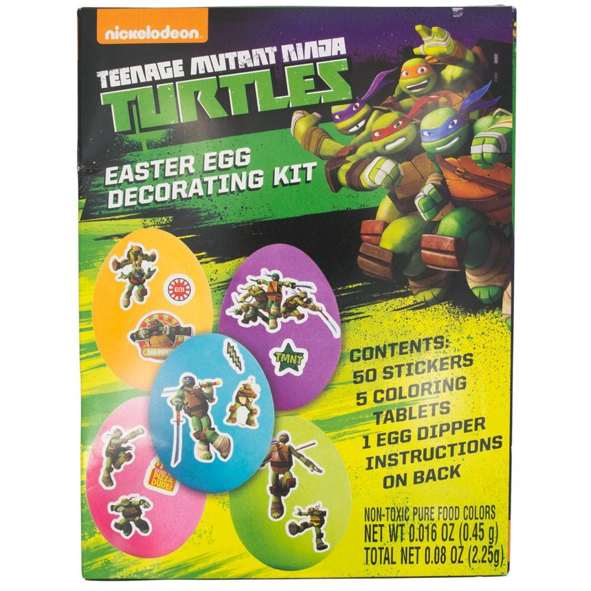 Paper Turtles Easter Egg Decorating Kit in Multi color Rectangular