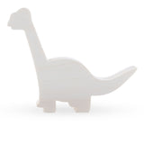 Wood Unfinished Standing Wooden Dinosaur Shape Cutout DIY Craft 6.1 Inches in Beige color