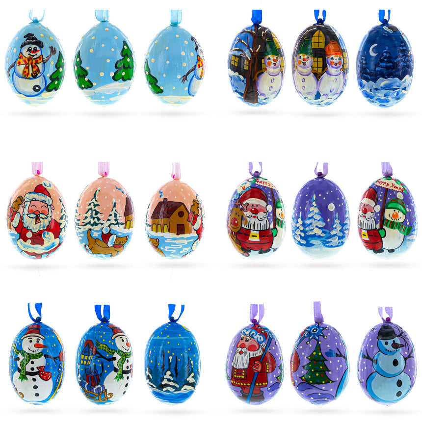 Buy Christmas Ornaments Santa by BestPysanky Online Gift Ship