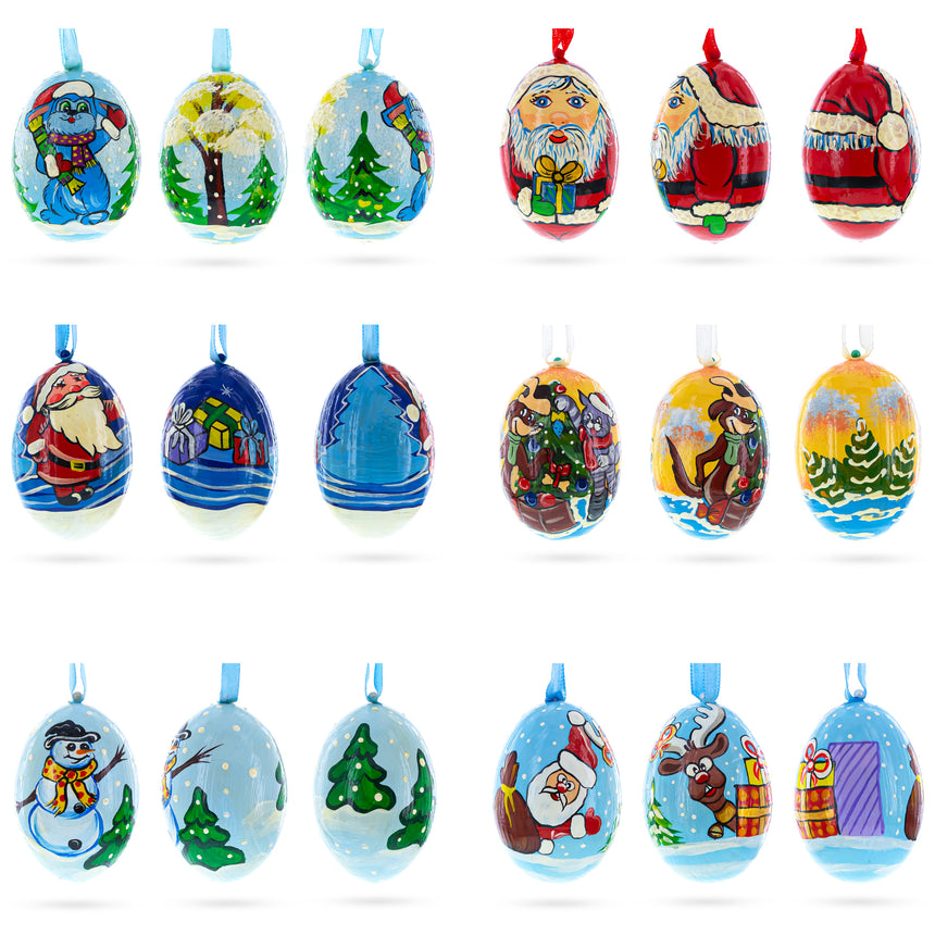 Buy Christmas Ornaments Santa by BestPysanky Online Gift Ship