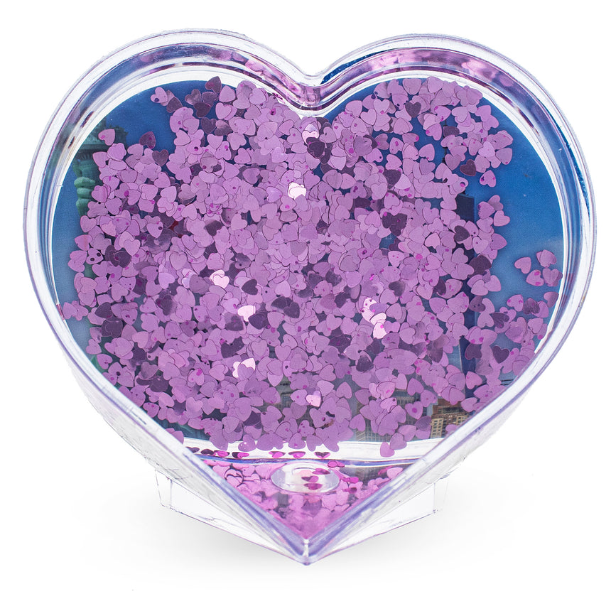 Shop Heart Shape "I Love You" Valentines Clear Acrylic Plastic Water Globe Picture Frame. Buy Water Globe Picture Frames Travel New York Clear Heart Plastic for Sale by Online Gift Shop BestPysanky DIY frame photo DIY craft kit Christmas water globe snowglobe music box musical collectible figurine xmas decoration rotating animated spinning animated unique picture personalized cool glitter flakes