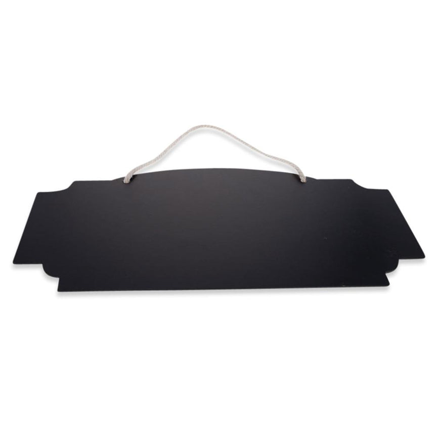 Blackboard, Erasable Hanging Chalkboard- Sign Display Board 12 Inch Wide ,dimensions in inches: 12 x 6 x 12